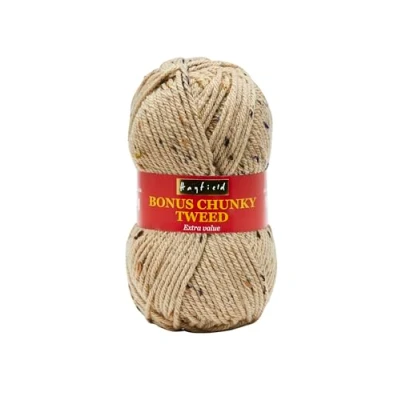 Image of Hayfield Bonus Chunky Tweed, Hazel (104), 100g by Sirdar