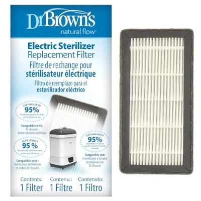 Image of Dr Brown&#039;s Replacement HEPA Filter for Clean Steam Bottle Steriliser and Dryer