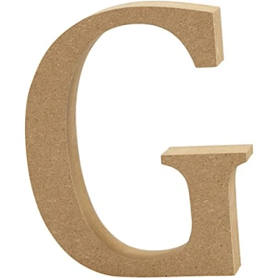 Image of Creativ 56316 Wooden Letter, One Size, G