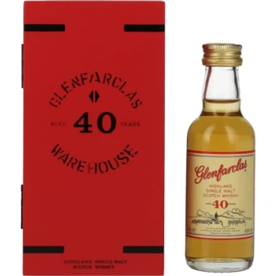 Image of Glenfarclas 40 Year Old Single Malt Scotch Whisky 5cl Miniature