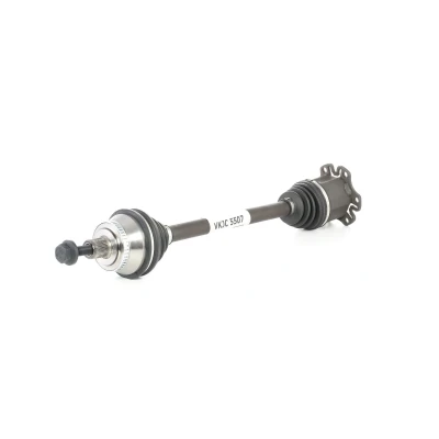 Image of 8E0407271AT, 8E0407271S, 8E0407451GX, 8E0407451JX Drive shaft SKF VKJC 5507 590mm AUDI: A4 B7 Saloon, Avant, B6 SEAT: Exeo ST