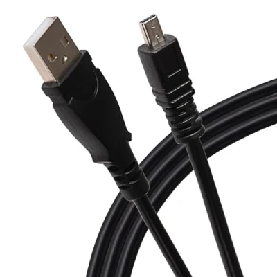 Image of Maplin USB A to 8 Pin Mini Cable 3m Black
