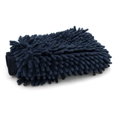 Image of Mammoth Microfibre MM WMI Black Onyx Chenille Wash Mitt
