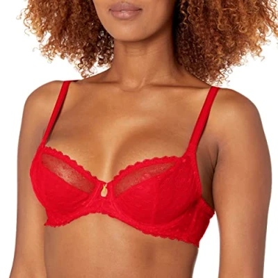 Image of Freya Signature Plunge Bra Chilli Red 36FF
