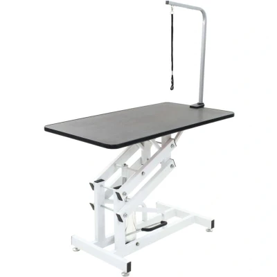 Image of vidaXL Hydraulic Bath Grooming Table for Dogs Cats Pets Adjustable