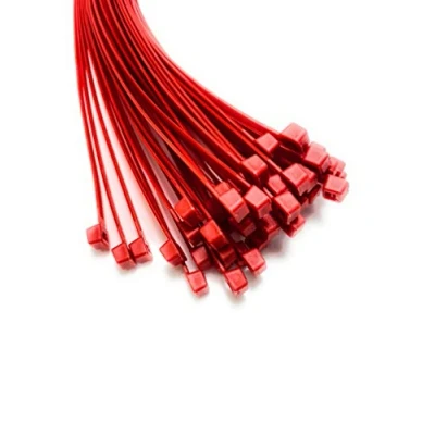 Image of Heavy Duty Red Cable Ties 7.2mmx450mm x20 Pieces