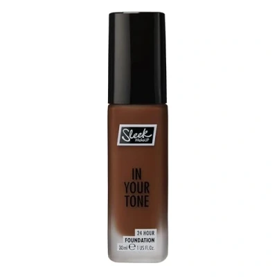 Image of Sleek MakeUP in Your Tone 24 Hour Foundation, Medium Buildable Coverage 30 Shades, Semi Matte Flawless Finish, 13C