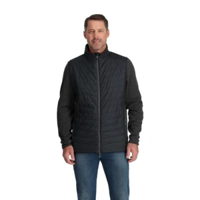Image of Spyder Men&#039;s Pursuit Insulator Jacket Fleece, Black, XXL