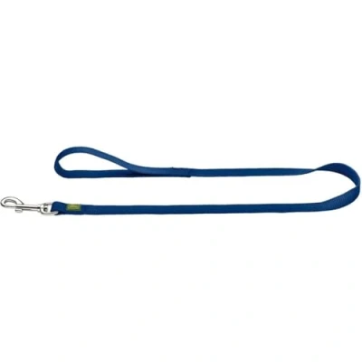Image of Hunter Nylon Lead, Large, Blue/Dark Blue