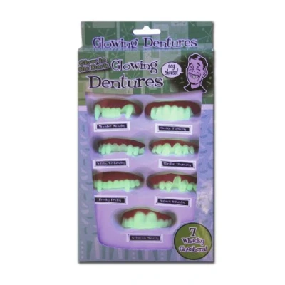 Image of Diabolical Gifts DP0843 Glow in The Dark Dentures