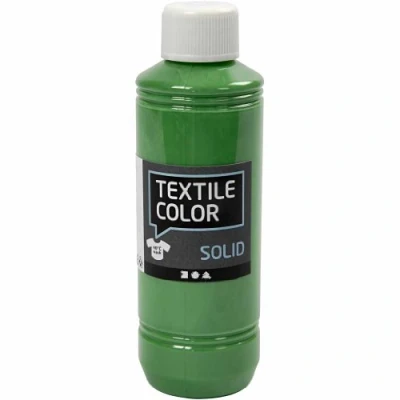Image of Creativ Full Coverage Fabric Paint, Brilliant Green, One Size