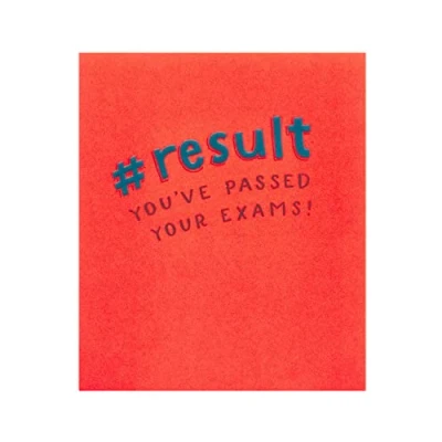 Image of UK Greetings Kindred Passed Exams Card,Multi,137mm x 159mm