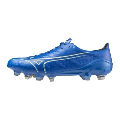 Image of MIZUNO Αlpha JAPAN MIX Football Shoes Laser blue/white/gold Women/Men Size 9,5