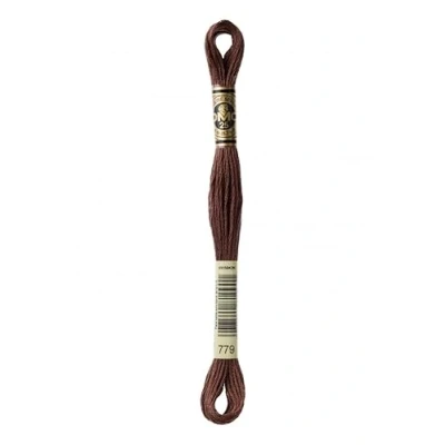 Image of DMC Stranded Cotton Embroidery Thread 779 per Skein