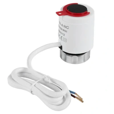 Image of FYOBOT 230V Normally Closed NC M30x1.5mm Electric Thermal Actuator for Underfloor Heating TRV Thermostatic Radiator Valve