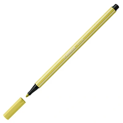 Image of Premium Fibre Tip Pen STABILO 68 Pack of 1 Mustard