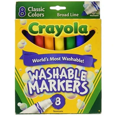 Image of 8 ct. Crayola Broad Line Washable Markers