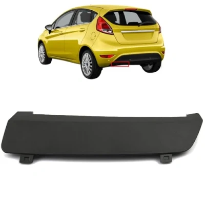 Image of ROBUST Rear Bumper Tow Towing Eye Hook Cover Cap for Ford Fiesta Mk7 1531833 8A6117K922AB5ZCT 8A6117K922AB 2008 2016
