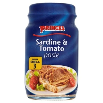 Image of Princes Sardine &amp; Tomato Paste 12x75g