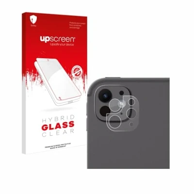 Image of upscreen Screen Protector Film compatible with Apple iPad Pro 13&quot; WiFi 2024 (ONLY Camera Lens) 9H Glass Protection, Extreme Scratch Resistant