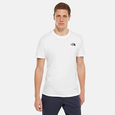Image of The North Face Simple DOME TEE Print Tshirt, Men&#039;s, Size: Large, White