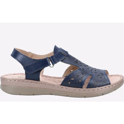 Image of Fleet &amp; Foster Ruth MEMORY FOAM Womens Navy Size UK 5