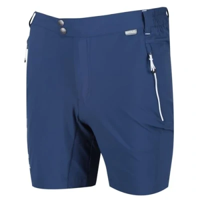 Image of Regatta Mens Mountain Walking Shorts Dark Denim 40
