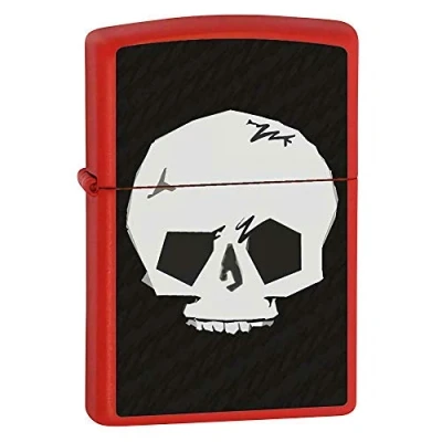 Image of Zippo Lighter Skull Design Windproof Limited Edition
