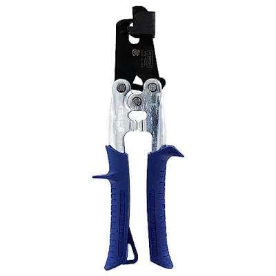 Image of Midwest Gutter End Cap Crimper to Tempered Steel with Adjustable Throat Depth &amp; Heavy Duty MW ECC