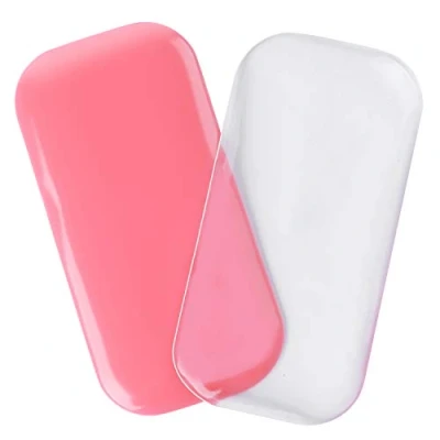 Image of Leevia 2 Pcs Reusable False Eye Lashes Holder Silicone Pads Pallet, Pad for Eyelash Extensions
