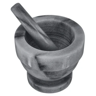 Image of Judge Grey Marble 11.5cm Mortar and Pestle