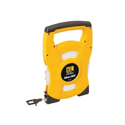 Image of Roughneck ROU43325 Open Frame Fibreglass Tape 50m/165&#039;, Yellow