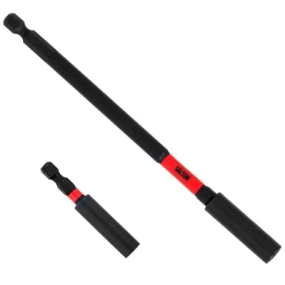Image of Saxton 60mm &amp; 152mm Long Impact Duty Srewdriver Drill Strong Magnetic Bit Holder Fit Milwaukee Dewalt Bosch etc