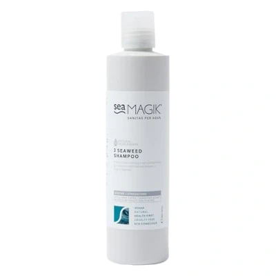 Image of Sea Magik Seaweed Shampoo to Soothe Itchy Scalp, Psoriasis, and Eczema, with Hydrating Dead Salt, Suitable for All Hair Scalp Types, Vegan Cruelty Free (300ml)