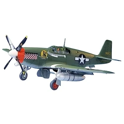 Image of Tamiya TM61042 P 51B Mustang Vehicle 61042 1:48 WWII US North America, Multicoloured, 205mm Length