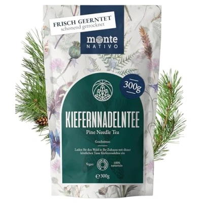 Image of Pine needle Tea Monte Nativo (300 g) 100% pure and natural with no additives as herbal or a gift Aromatic Fruit Hot Ice