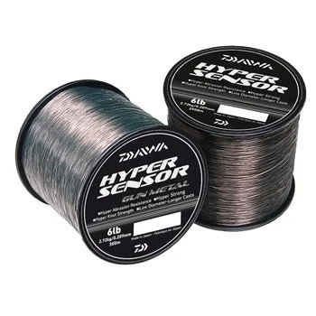 Image of Daiwa Hyper Sensor Gun Metal Bulk Spool Monofil 25lb HSGMM 25
