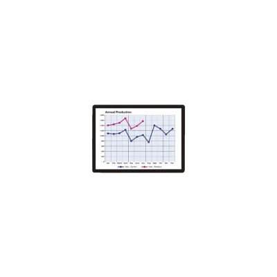 Image of A4 Magnetic Frame Document Holder, Ideal For Flat Steel Surfaces, Easy Insertion &amp; Removal of Documents, Black, Pack 10