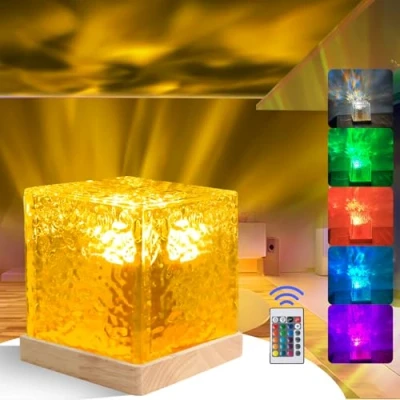 Image of Northern Lights Projector for Bedroom,Ceiling Night Light 16 Colors,Aurora Glow Lamp 30 Lighting Modes,Ocean Wave Sensory Light,Star Galaxy Kids/Party/Game Rooms (style1)