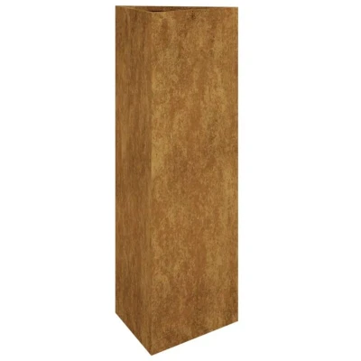 Image of vidaXL Garden Planter 30x26x75 cm Corten Steel