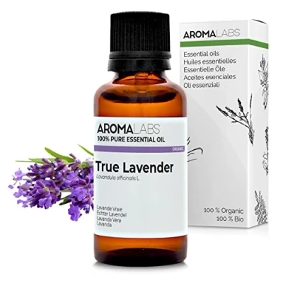Image of BIO True Lavender Essential Oil 30mL 100% Pure, Natural, Chemotyped and AB Certified AROMA LABS (French Brand)