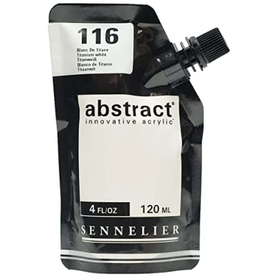 Image of Sennelier Abstract Acrylic Titanium White 120Ml