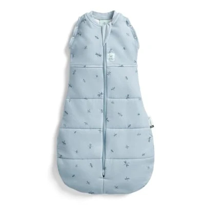 Image of ergoPouch 2.5 TOG Cocoon Baby Sleep Sack 0 Months, Swaddle Sleeping Bag, Temperature Control Wearable Blanket (Dragonflies)