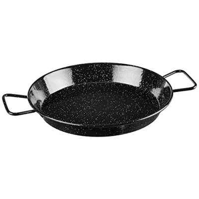 Image of Garcima La Ideal Enamelled Steel Paella Pan 30cm