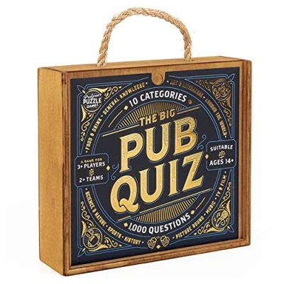 Image of Professor PUZZLE, The Big Pub Quiz, Ages 12+, 2+ Players