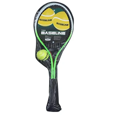 Image of New 2020 Baseline Junior 2 Player Tennis Rackets Set