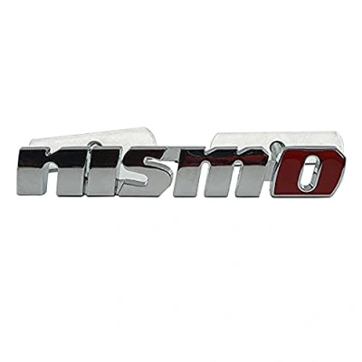 Image of ofustar Grill Emblem Compatible with Nissan Nismo Metal Conversion In The Tiida