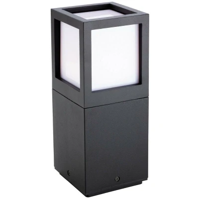Image of Evo LED 1 Light Outdoor Small Bollard Graphite IP54