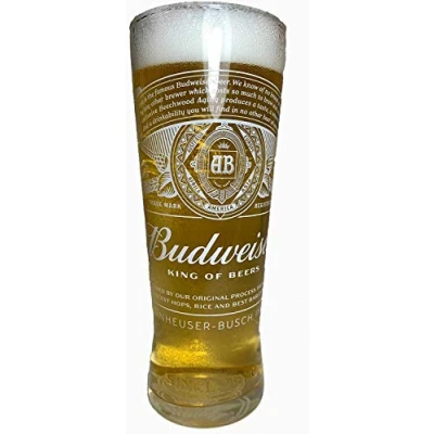 Image of Official Budweiser 2020 Nucleated (King of Beers) Pint Glass 1