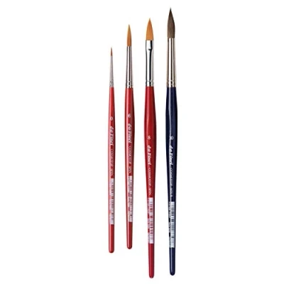 Image of DA VINCI 4230 Series Water Colour Brush Set, Red, Black, Green/White, 30 x cm